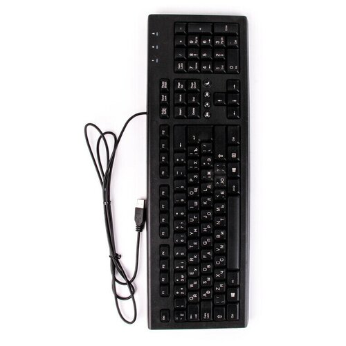 Клавиатура HP PR1101U Black USB 697737-251 123800₽