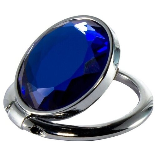 Devia Кольцо-держатель Ring Crystal для телефона и планшета (blue)