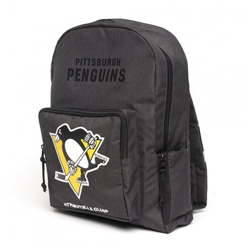 фото Рюкзак atributika&club nhl pittsburgh penguins 58140 jr (размер стандартный, цвет черный) atributika & club