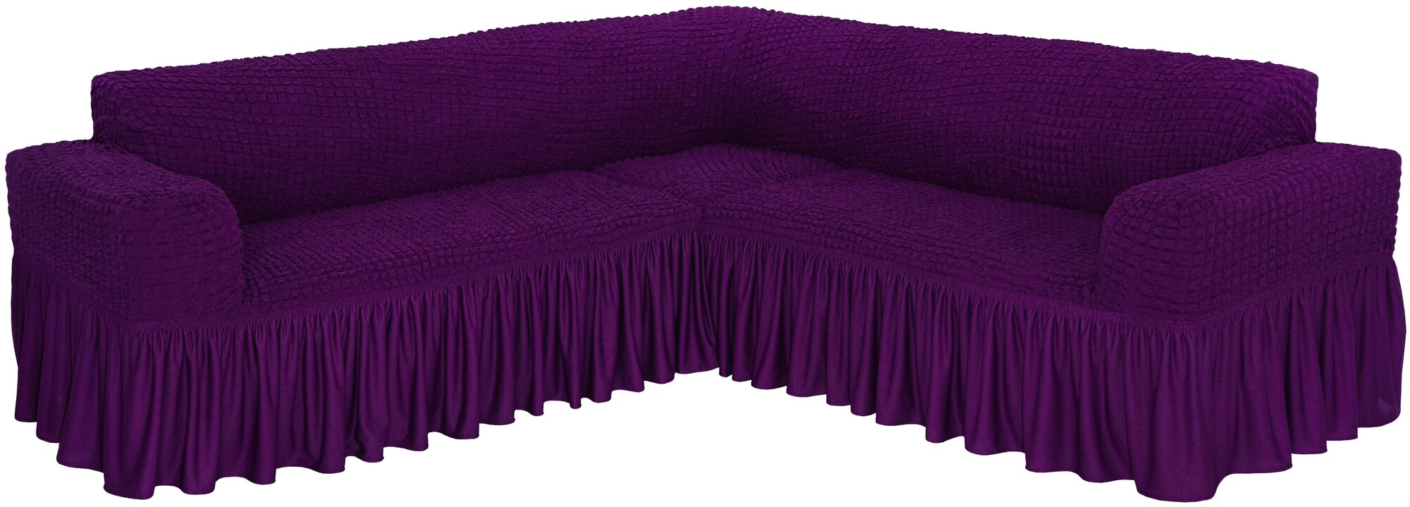 Чехол Venera на угловой диван, цвет Фиолетовый