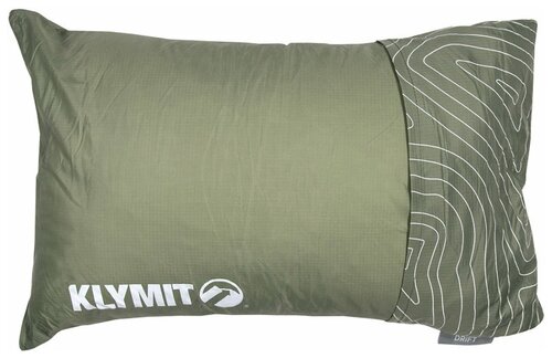 Подушка, KLYMIT, Drift Camp Pillow Regular, зелёная