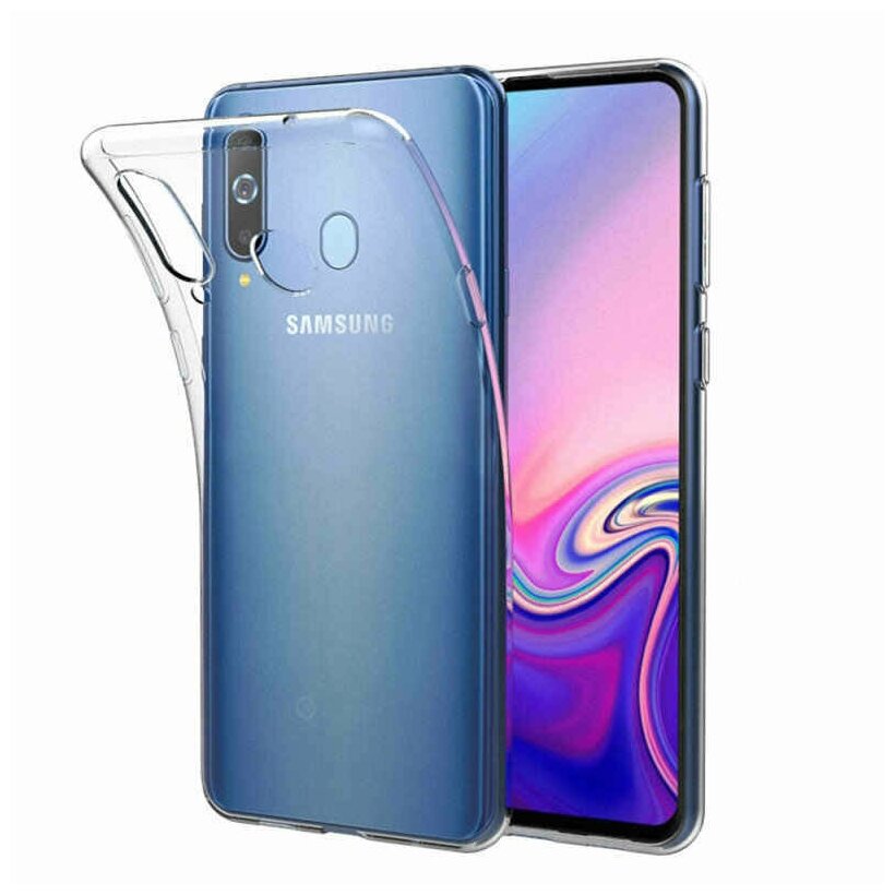 Чехол силиконовый для Samsung Galaxy A30 / Galaxy A20 прозрачный