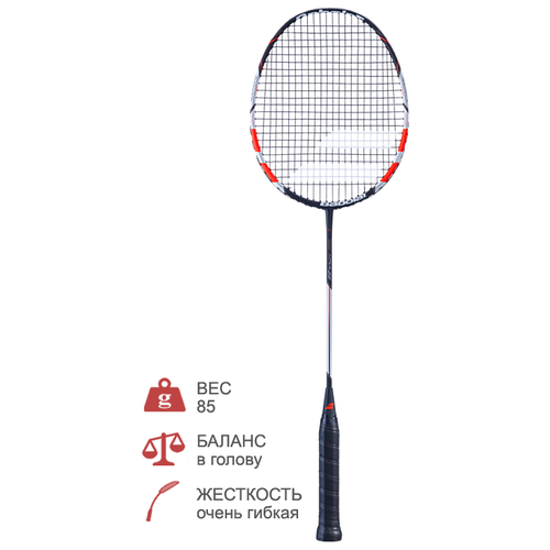 фото Ракетка для бадминтона babolat i-pulse blast(с натяжкой)