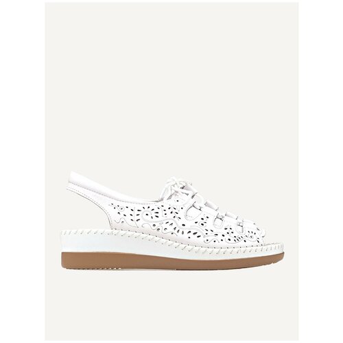 фото Босоножки женские, цвет белый, размер 40, бренд lagrandezza, артикул f1276-1-2w la grandezza