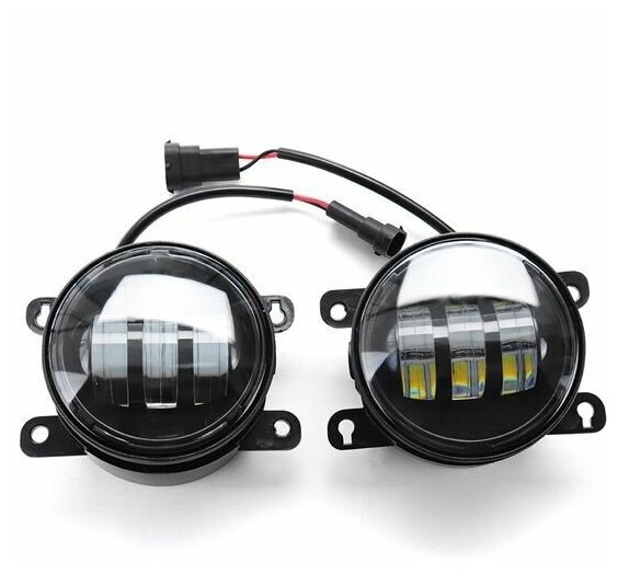 Фары противотуманные LED птф диодные 2 режима Suzuki Grand Vitara с 2006года, Swift, Splash, SX4, Jimny