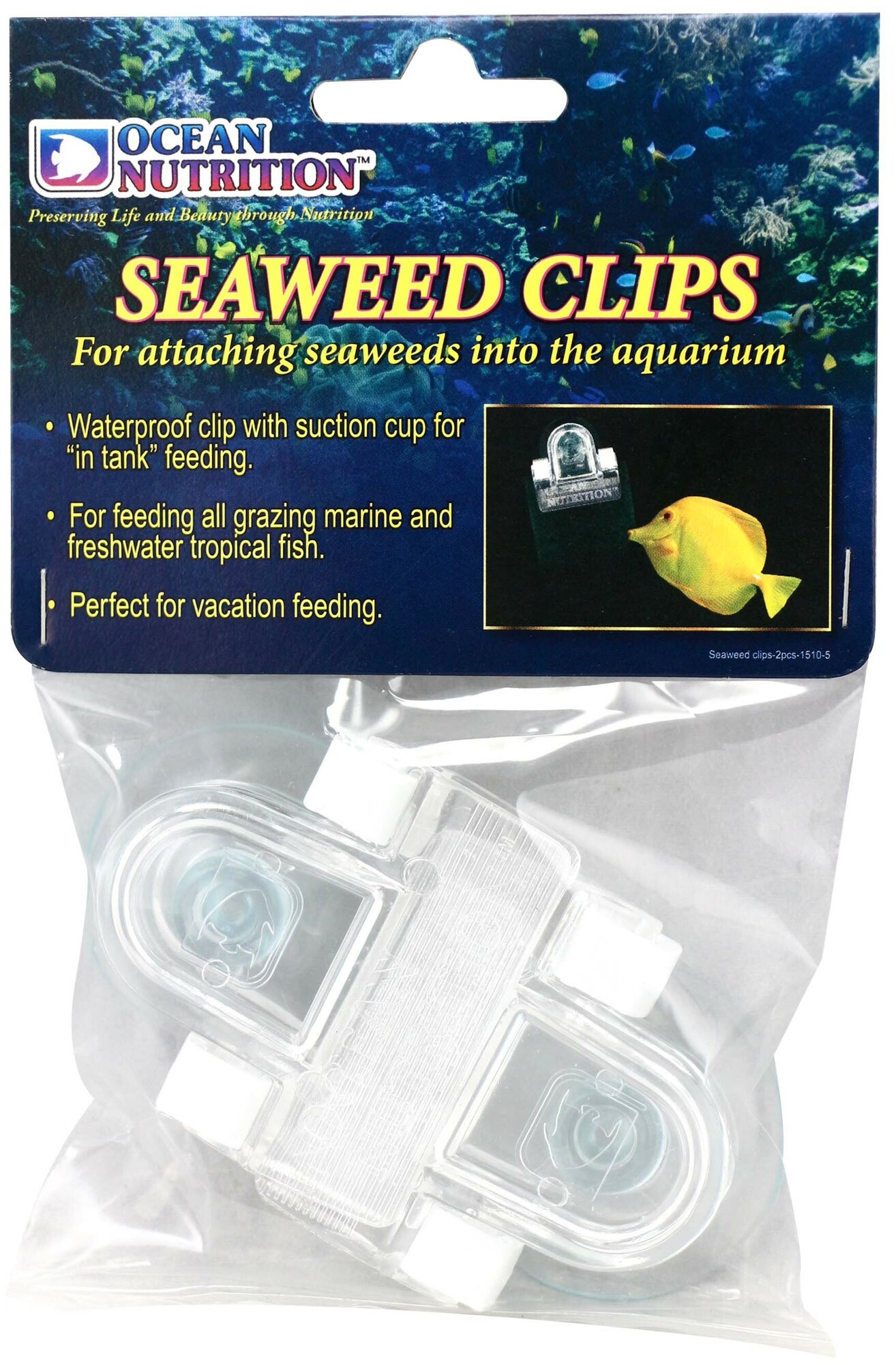 Ocean Nutrition Клипса Ocean Nutrition Seaweed Clips для водорослей