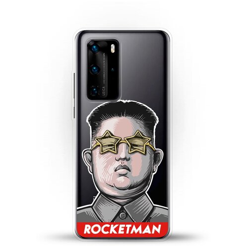 фото Силиконовый чехол rocketman на huawei p40 pro andy & paul