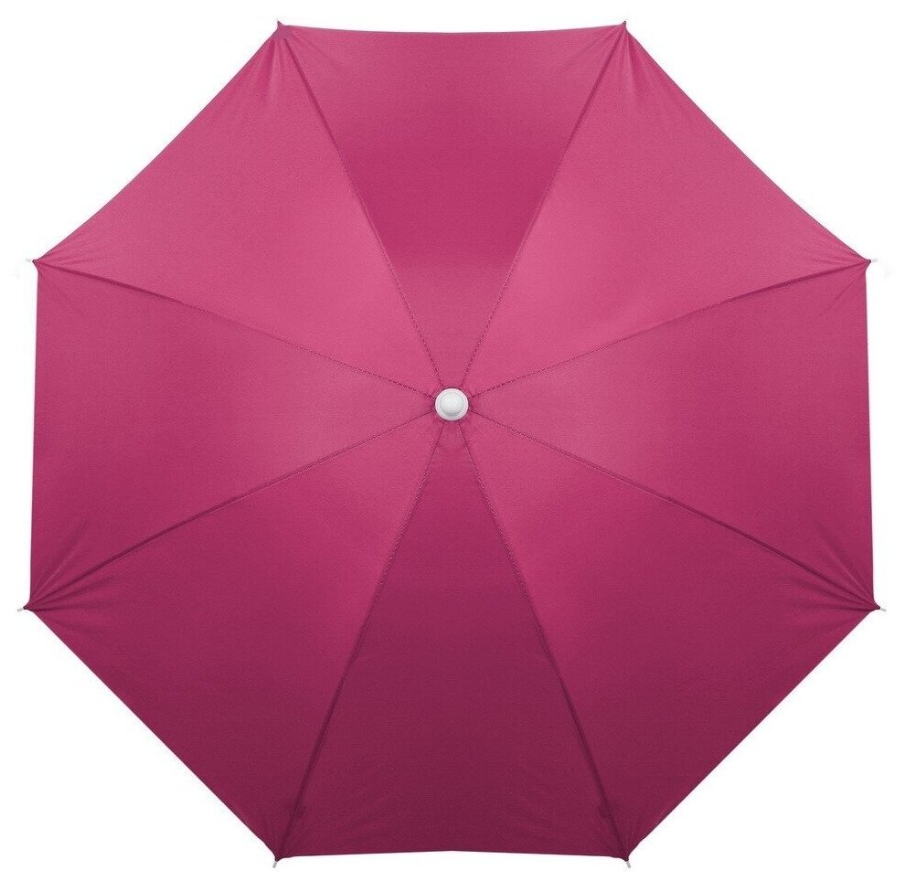 Зонт пляжный - Классик, цвет микс, 180 см - фотография № 5