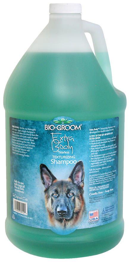 Текстурирующий шампунь Bio-Groom Extra Body для придания объема шерсти собак и кошек (3,8 л)