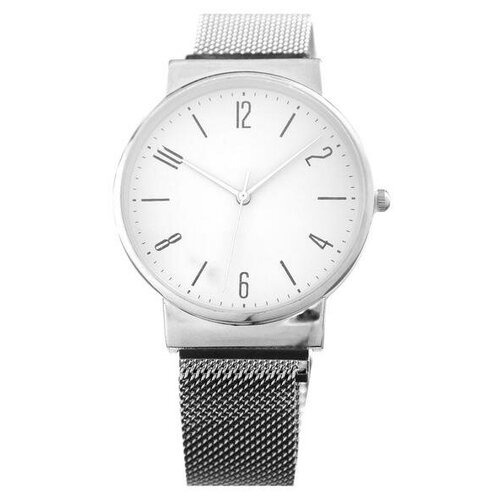 фото Наручные часы часы наручные женские "bolingdun", d-4 см, серебряный dreammart