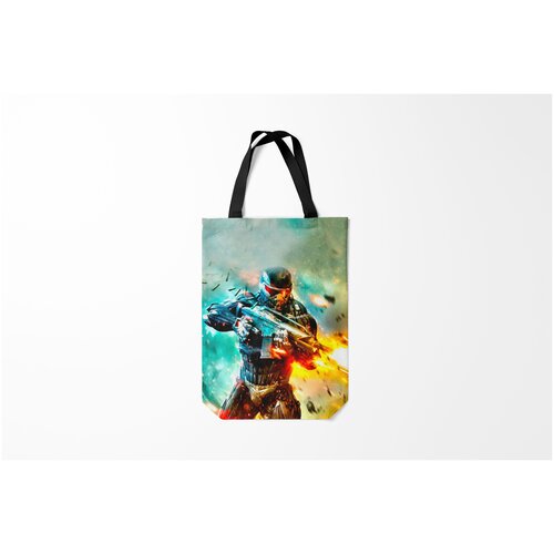 фото Сумка-шоппер / 31х42 см / геймерам / игры crysis burnettie