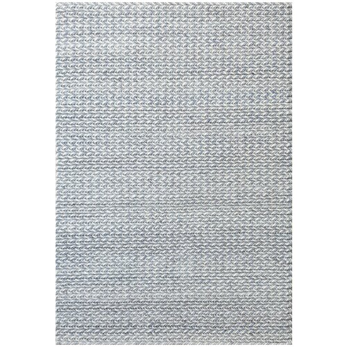 Ковер на пол 1,7 на 2,4 м в спальню, гостиную, безворсовый, серый, голубой Nature 2458.020-260