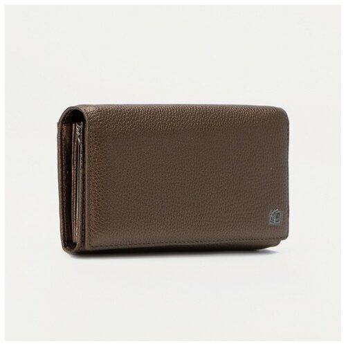 фото Кошелёк на магнитах, цвет бронзовый нет бренда