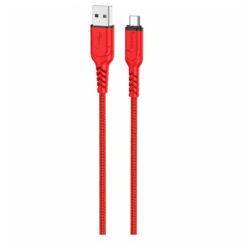 Кабель USB-Micro USB HOCO X59 Victory 2.4A 1.0м красный кабель micro usb hoco x59 victory 1м 2 4a black