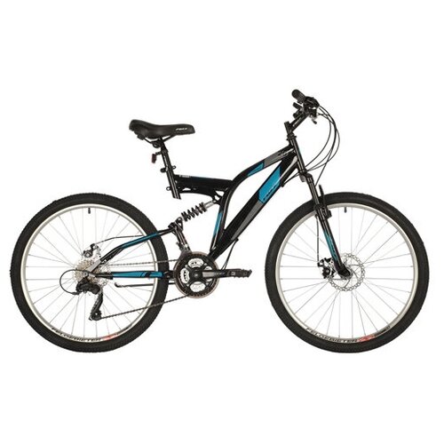 Велосипед FOXX 26 FREELANDER черный, сталь, размер 18 / скоростной велосипед велосипед foxx freelander 24 оранжевый