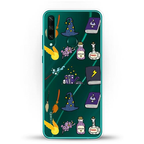 фото Силиконовый чехол узор hp на huawei y6p andy & paul