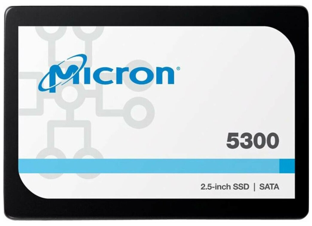 Накопитель SSD 2.5'' Crucial Micron 5300MAX 480GB SATA Enterprise Solid State Drive - фото №4