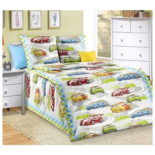 Лайт Постель комплект постельного белья с простыней на резинке 