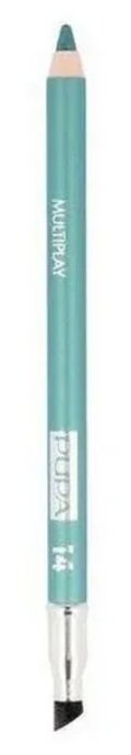 Pupa Карандаш для век с аппликатором Multiplay Eye Pencil, оттенок 14 water green