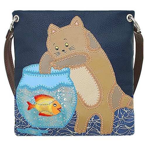 фото Сумка женская protege, дс-144 кот №8 мокко