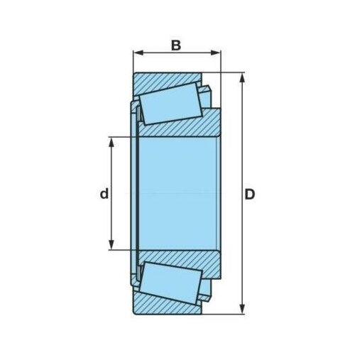 BPW 0264102600 02.6410.26.00_подшипник роликовый ступицы 32222 \BPW SN42..16-18t