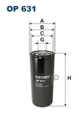 Фильтр Масляный Filtron арт. OP631