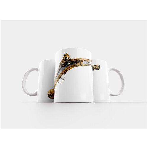 фото Кружка "пистолет, старый, оружие" 320 мл lotsprints