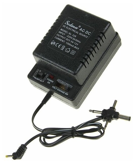 Блок питания на батарейках с выключателем — купить по низкой цене на ...