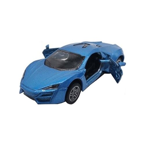 Легковой автомобиль Motorro City, HL1104-1 1:34, 5 см, синий модель 1 34 откр двери свет звук hl1133 3 пожарные 2133397 motorro