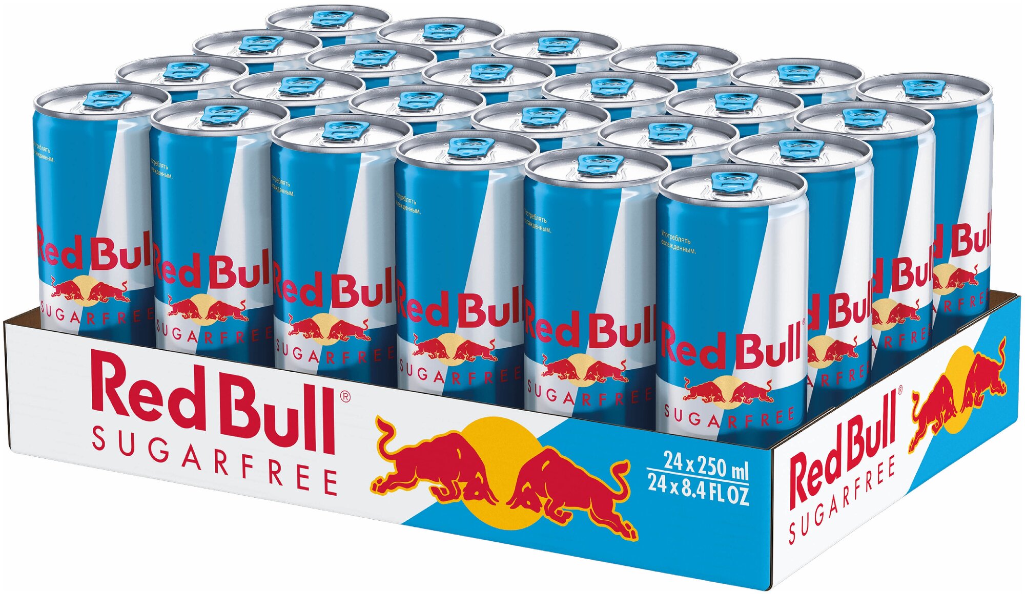 Red Bull Без Сахара, 250 мл, 24 шт. - фотография № 2