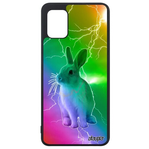 фото Противоударный чехол на смартфон // galaxy a31 // "кролик" трус дикий, utaupia, цветной