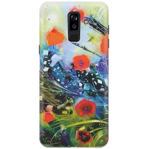 RE: PAЧехол - накладка ArtColor для Samsung Galaxy J8 (2018) с принтом Яркие цветы re paчехол накладка artcolor для samsung galaxy j8 2018 с принтом две бабочки