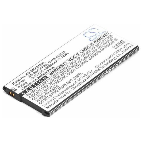 фото Аккумулятор cameronsino cs- sma510sl для samsung sm- a5100, sm- a510f galaxy a5 для 2016 cameron sino