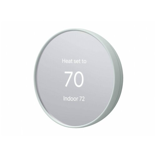 Google Nest Thermostat серебристый