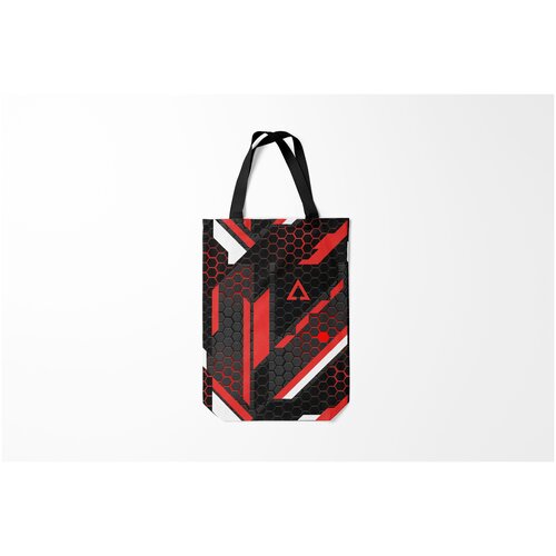 фото Сумка-шоппер / 31х42 см / геймерам / counter strike cs go cyrex 3d кс го сайрекс burnettie