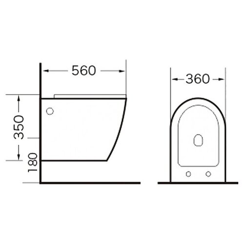 Grossman GR-4411S black с горизонтальным выпуском черный глянцевый