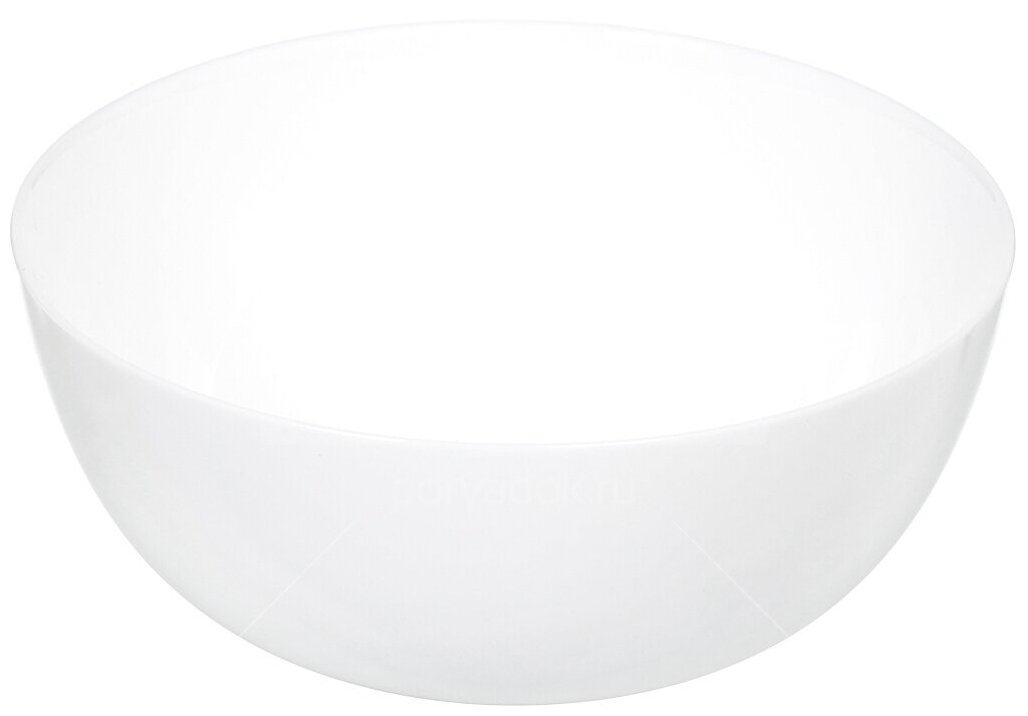 Салатник стеклокерамика, круглый, 14.5 см, Diwali White, Luminarc, N4054, белый