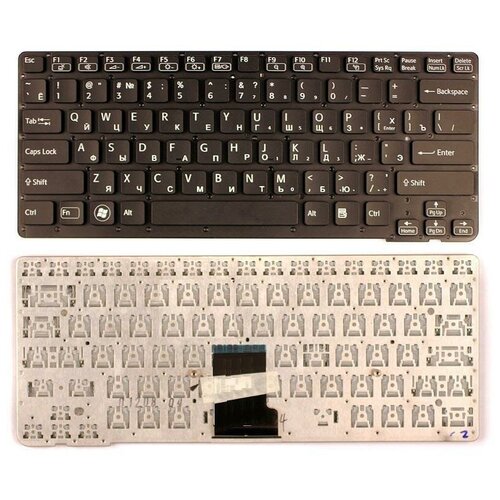 Клавиатура для ноутбука Sony Vaio VPC-CA VPCCA VPC-SA VPCSA черная клавиатура для ноутбуков sony vpc ca series ru black