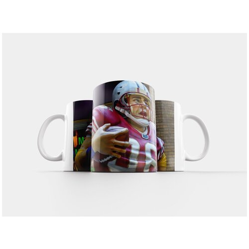 фото Кружка "американский футбол, игрок, шлем" 320 мл lotsprints