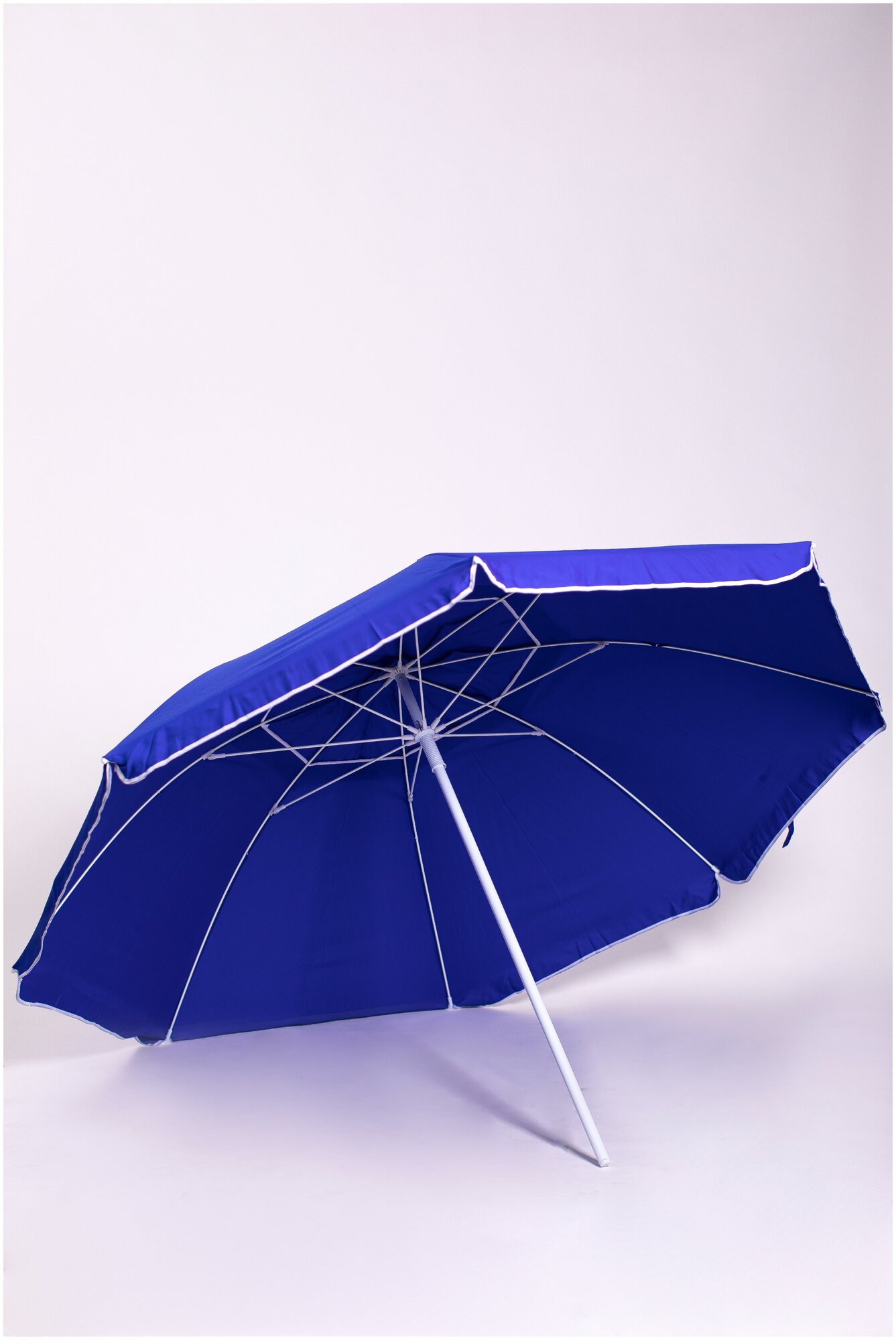 Зонт пляжный, солнцезащитный 2.2 м 8 спиц, . ткань-полиэстер, с клапаном. - фотография № 2