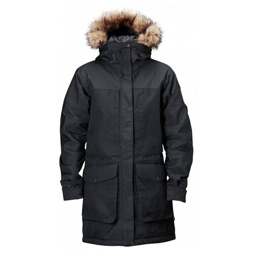 фото Парка barents parka w black, размер xs fjallraven