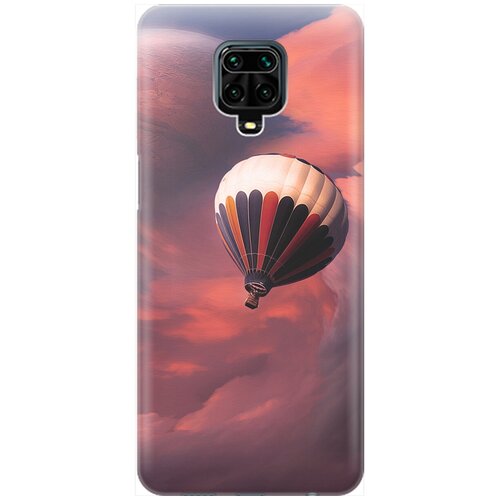 фото Re:pa накладка transparent для xiaomi redmi note 9s / note 9 pro с принтом "воздушный шар и волшебство"