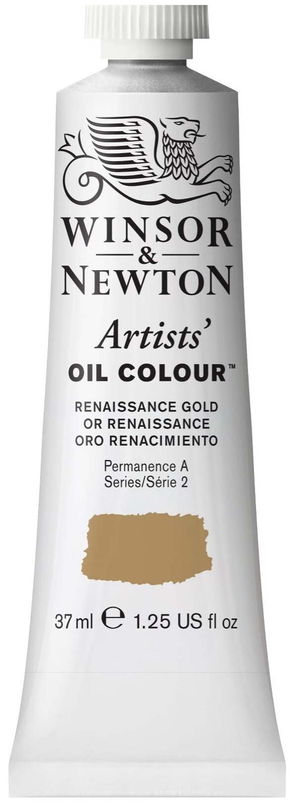 Winsor&Newton Масляная краска Artists', золотой Ренессанс 37мл