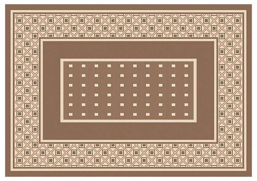 Ковер-циновка Люберецкие ковры Эко 7903-23, 1 x 2 м - фотография № 2