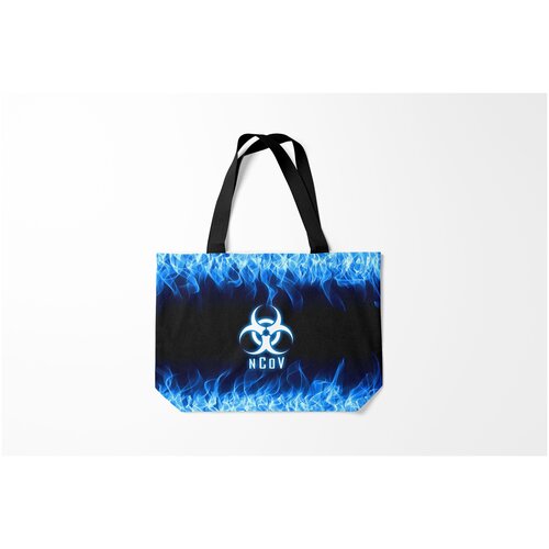 фото Сумка-шоппер / 46х35 см / медицина / все медицинские профессии ncov. burnettie