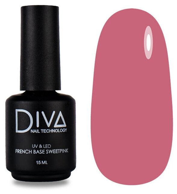 Diva Nail Technology, French base Sweet Pink 15 