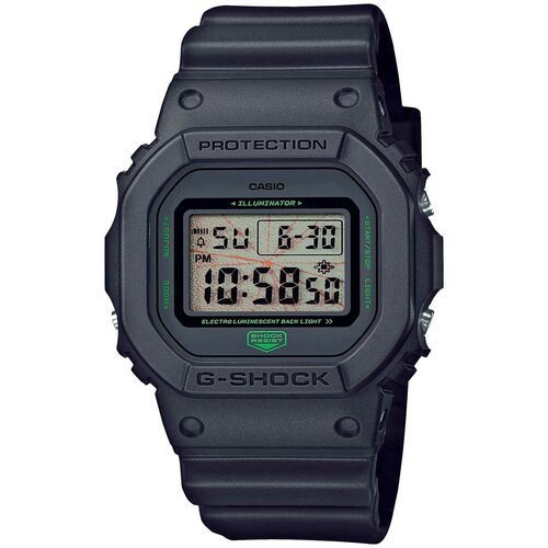 Наручные часы CASIO DW-5600MNT-1, черный наручные часы casio dw h5600 1 черный