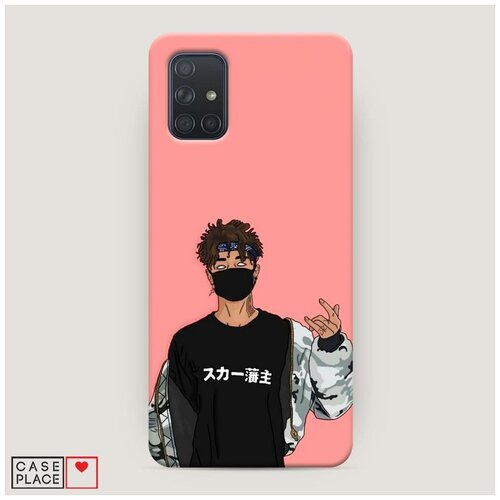 фото Чехол пластиковый samsung galaxy a71 в маске 2 case place