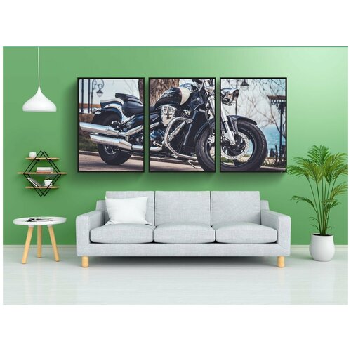 фото Набор модулных постеров для интерьера "мотор, красота, виды спорта" 60x90 см. в тубусе, без рамки lotsprints