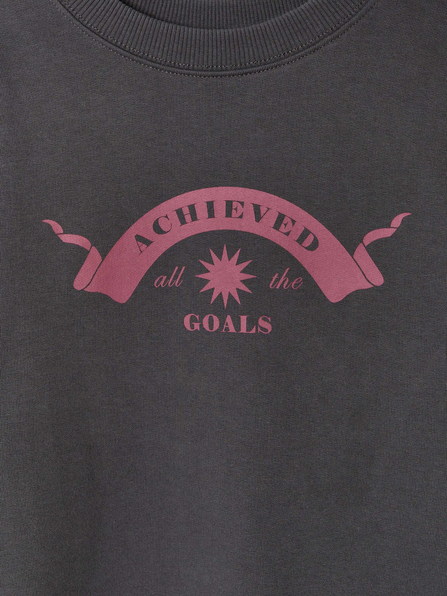 Свитшот Sela, размер 134, темно-серый — фото 1